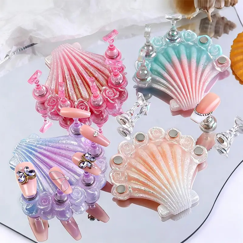 Nail Art Vector - 1Set Magnetic Nail Art Display Stand