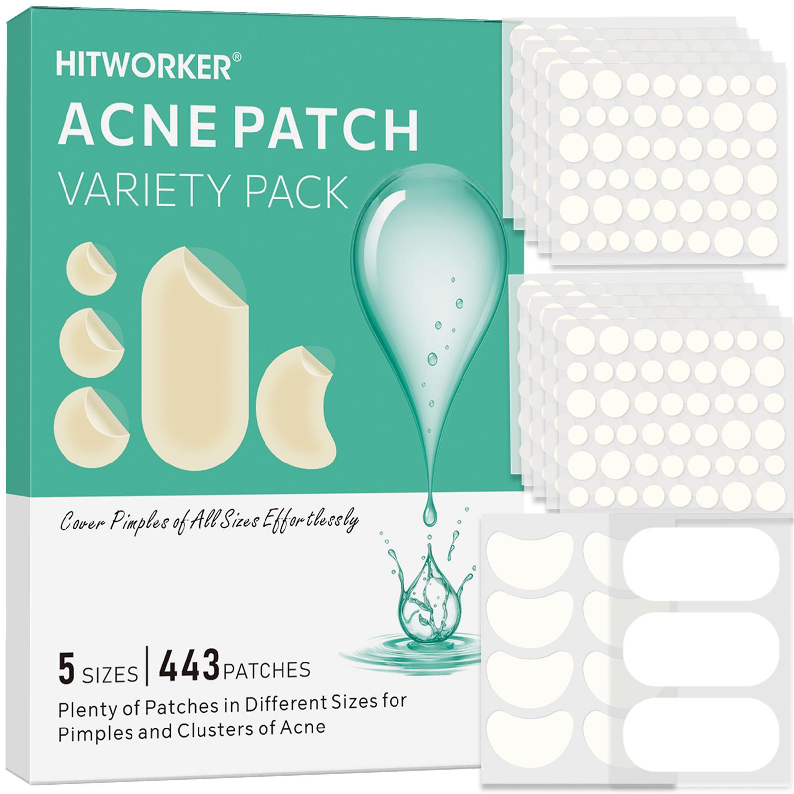 Nail Art Remover - 443pcs water-based gel acne patch -