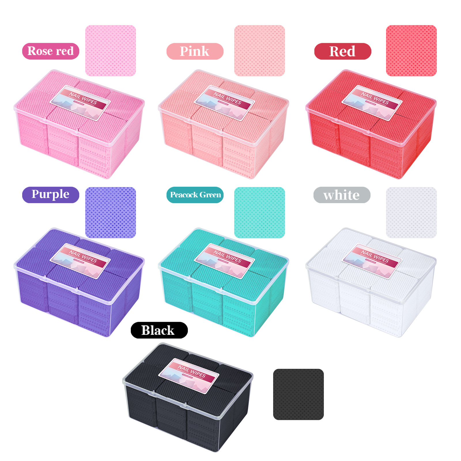 Nail Art Remove - 1080 PCS Lint Free Nail Cotton