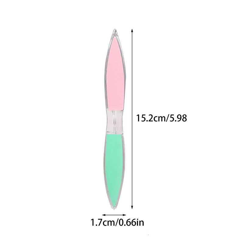 Nail Art Remover - Nail Art File Metal Cuticle Pusher