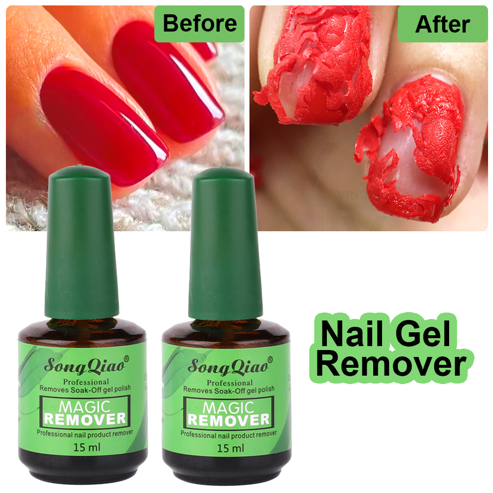 Nail Art Remover - 1/2/3pcs 15ml Nail Remover Burst Gel