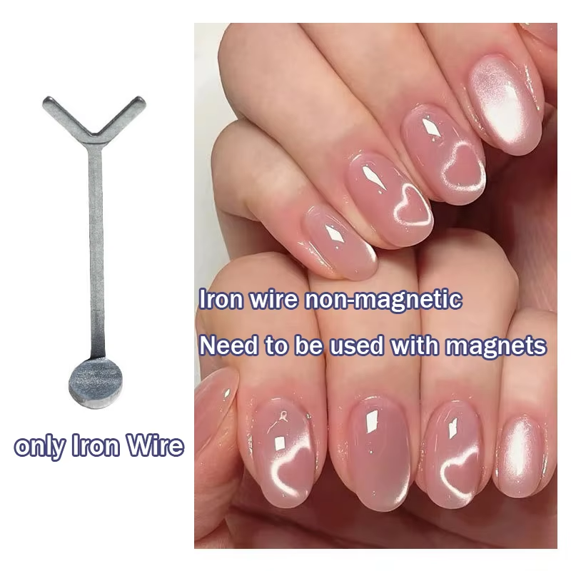 Y-shaped Love Heart Magnetic S - Nail Art Love ulasan dan harga