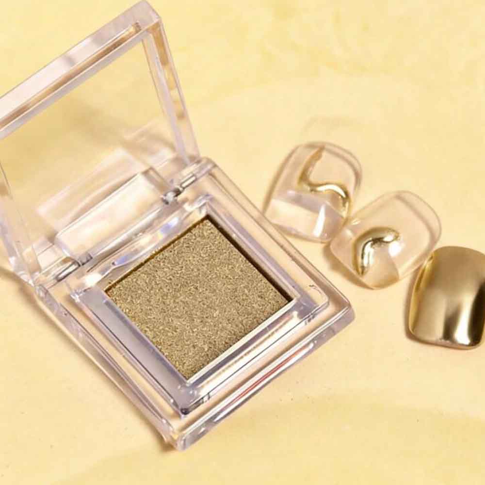 Solid Magic Mirror Gold Chrome - Nail Glitter Chrome ulasan dan harga