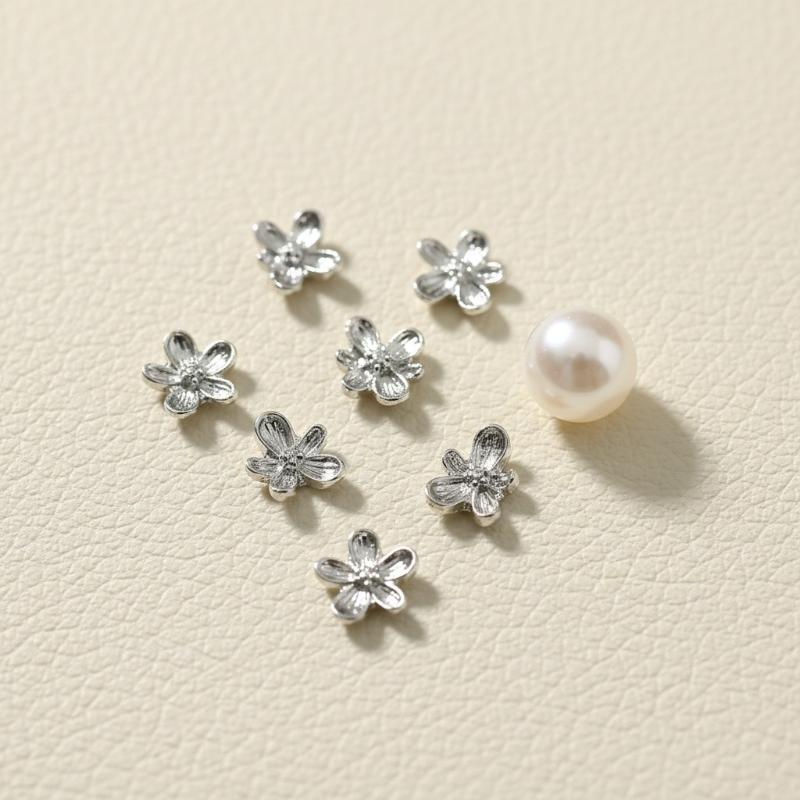 3D Alloy Nail Art Decorations  - Nail Art Lilac ulasan dan harga