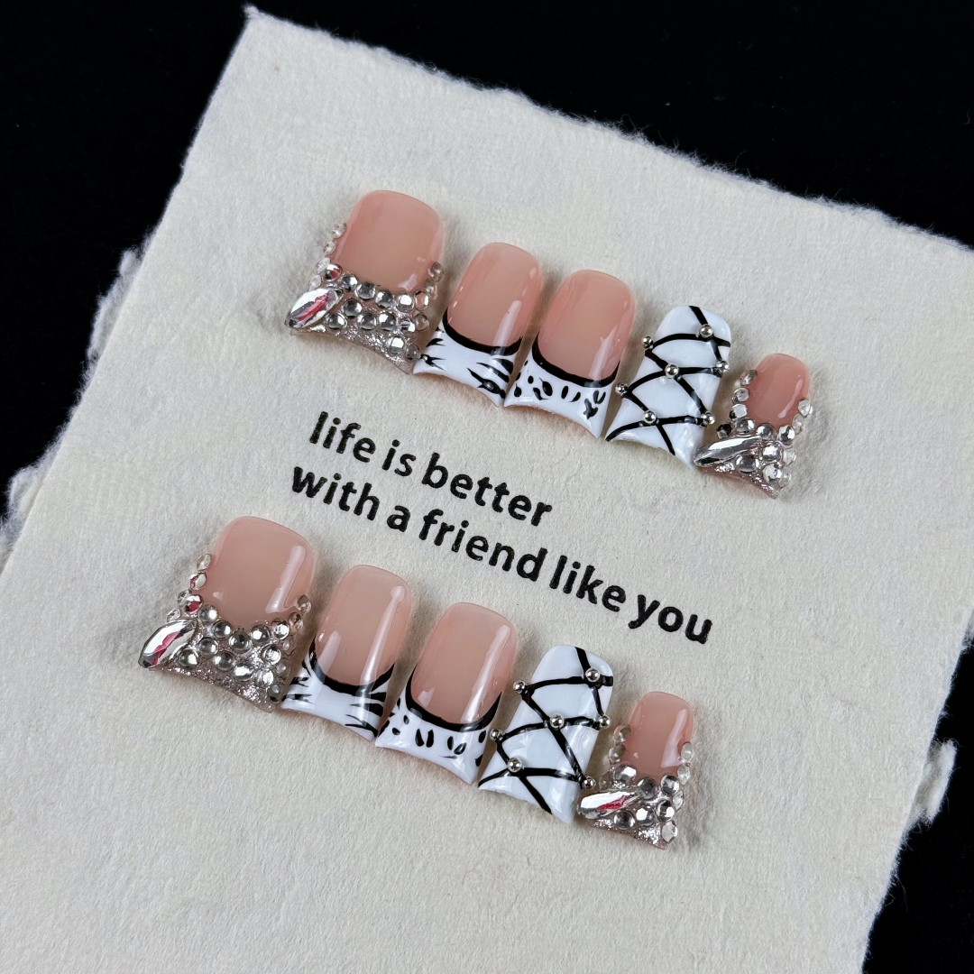 10pcs high-end Luxury yet mini - Nail Art Aesthetic ulasan dan harga