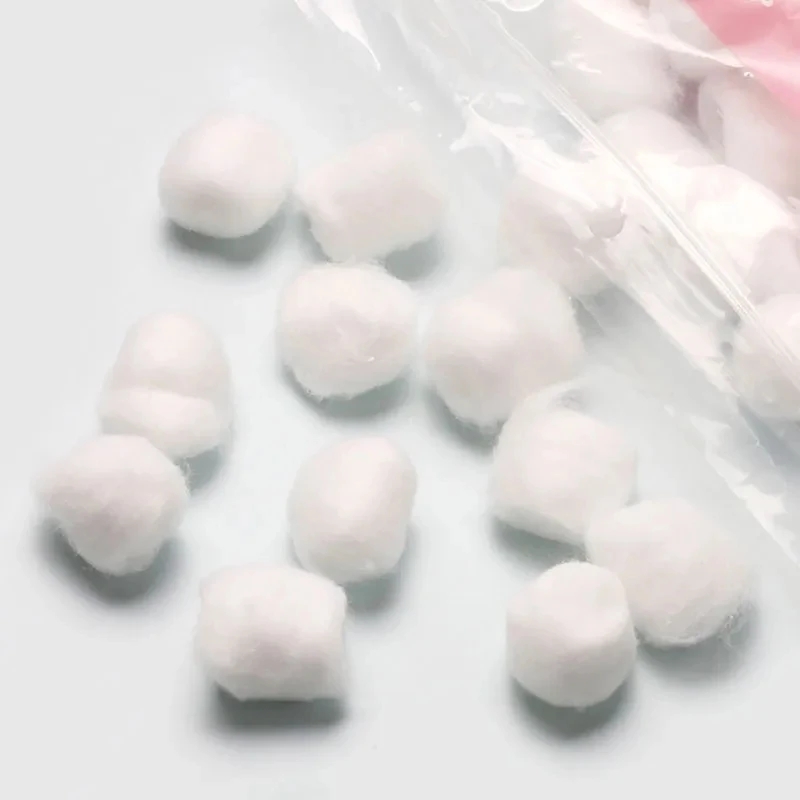 100PCS Nail Art Cotton Balls N - Nail Art Remove ulasan dan harga