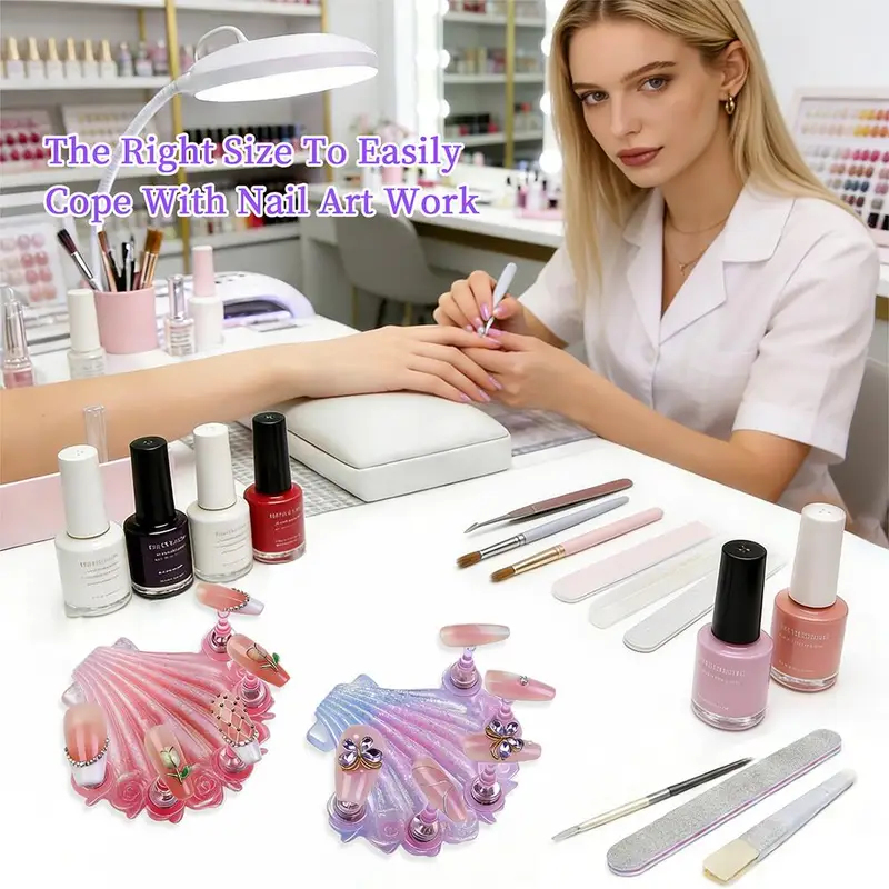 1Set Magnetic Nail Art Display - Nail Art Vector ulasan dan harga