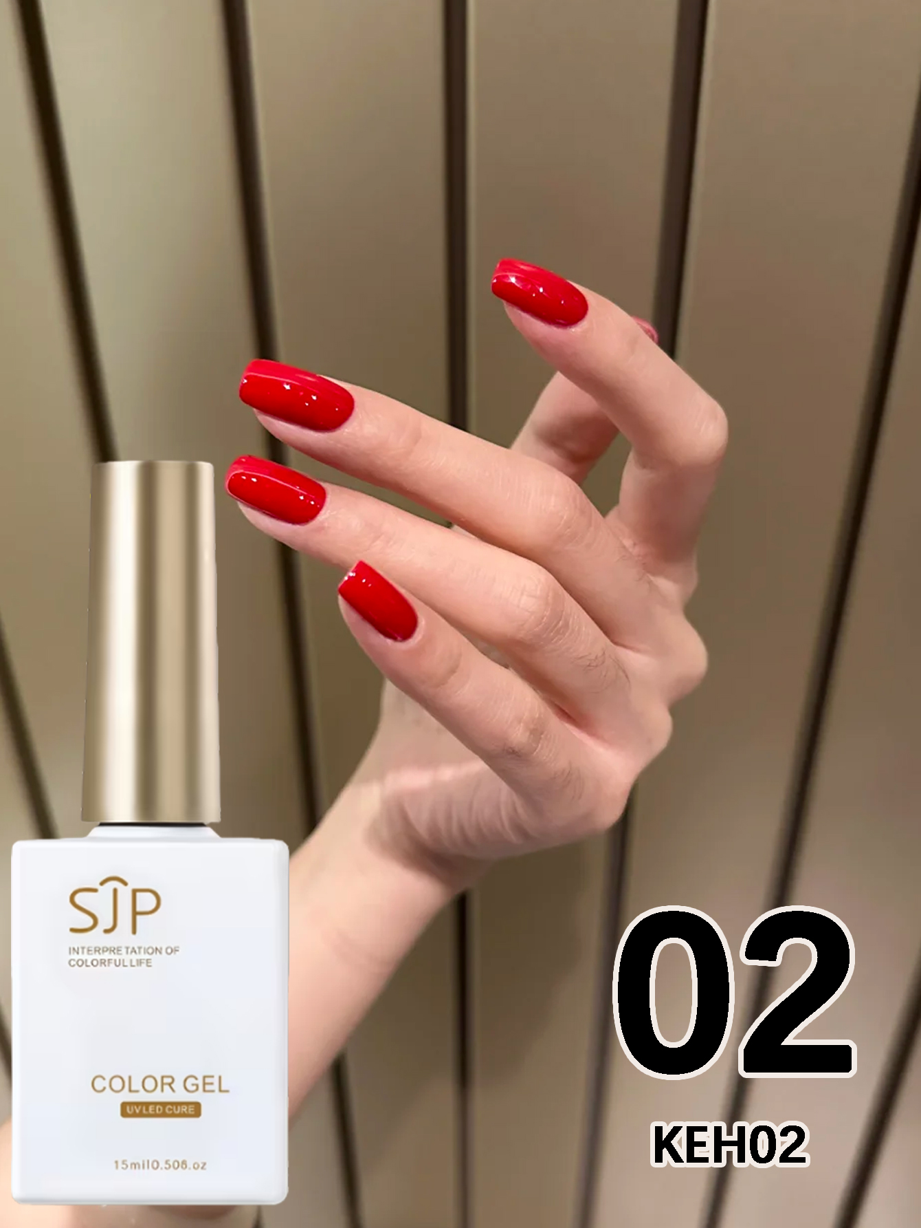 15ml Burgundy Series Gel Nail  - Nail Art Burgundy ulasan dan harga