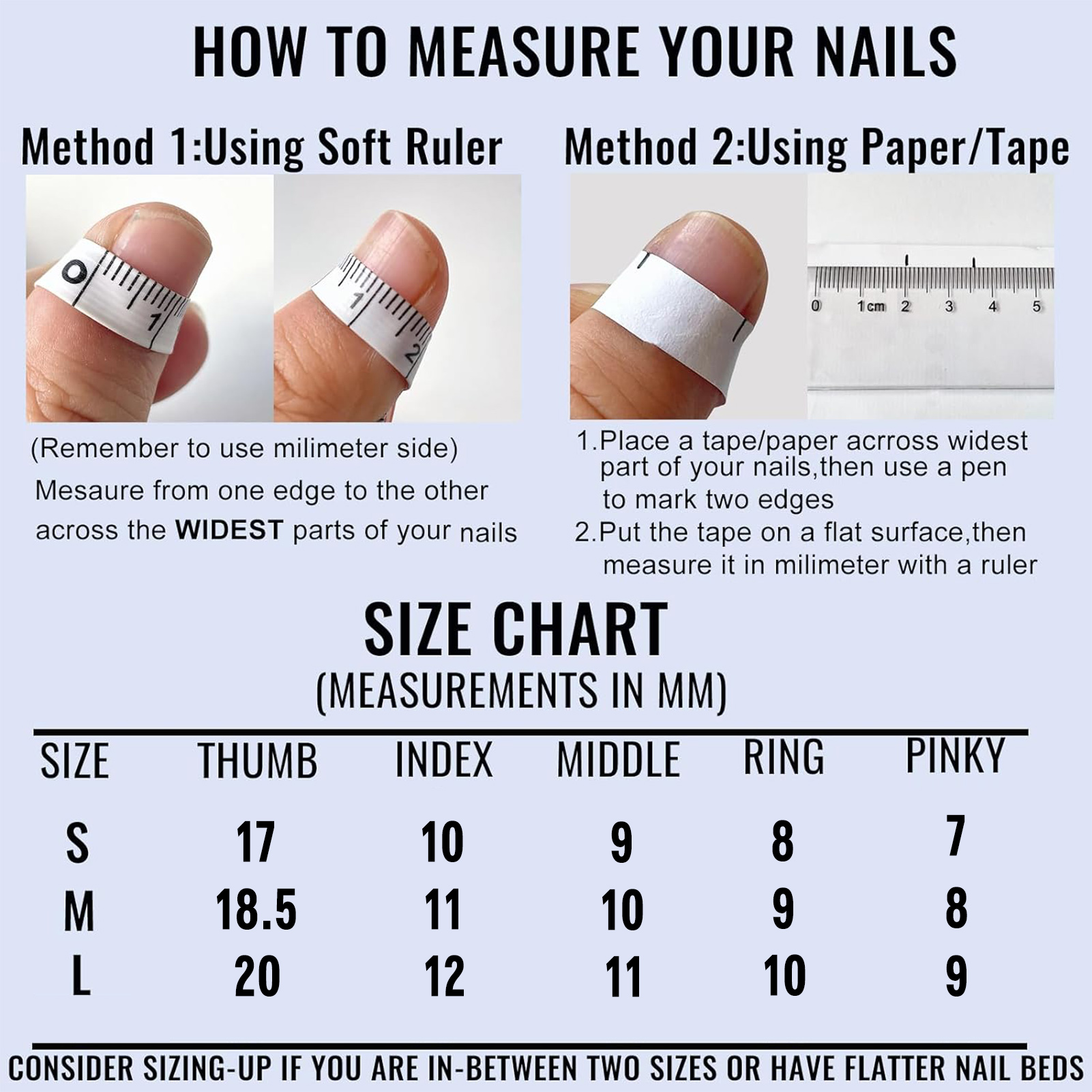 Handmade Press On Nails Transp - Nail Art Aesthetic ulasan dan harga