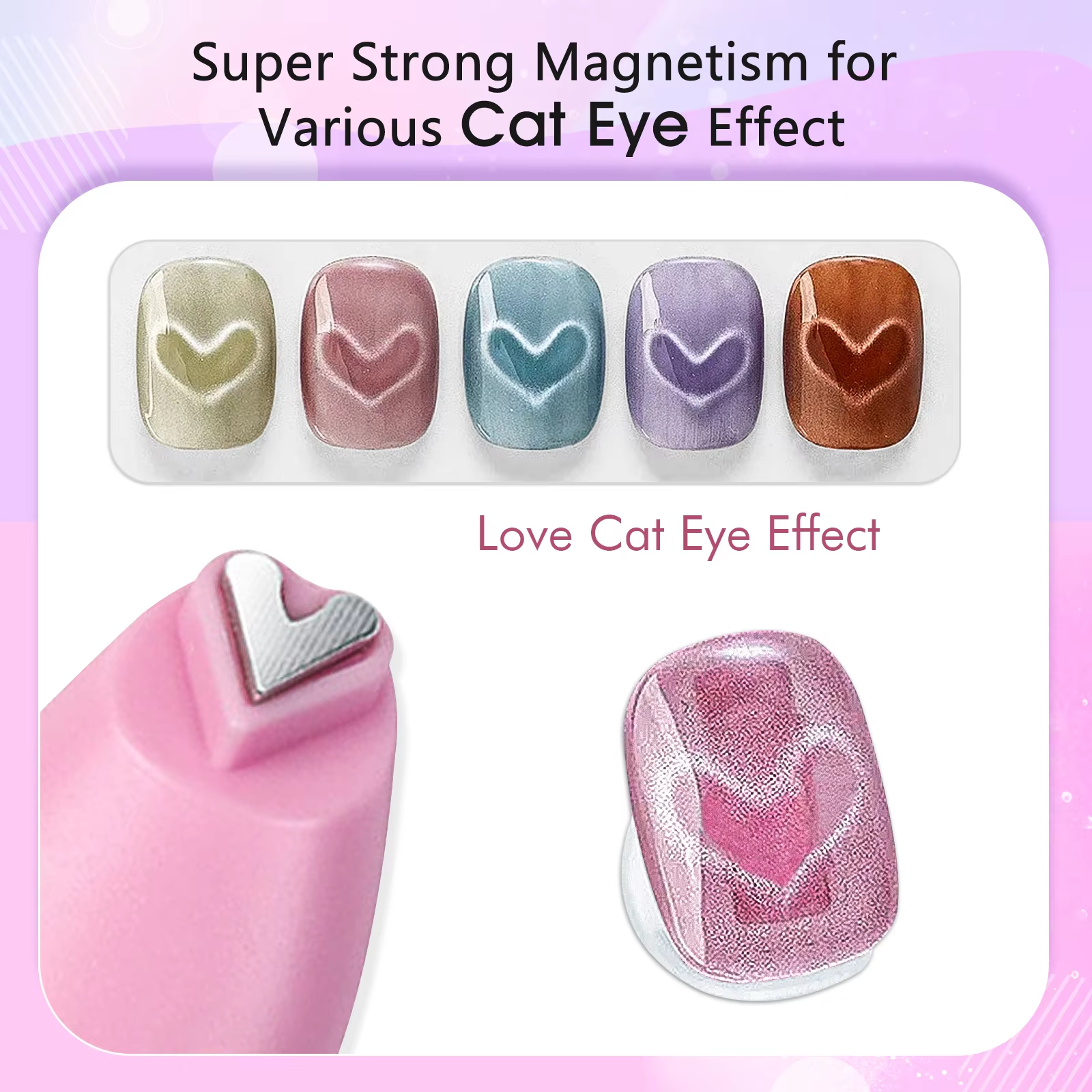3 in 1 Cat Eye Nail Magnetic S - Nail Art Love ulasan dan harga