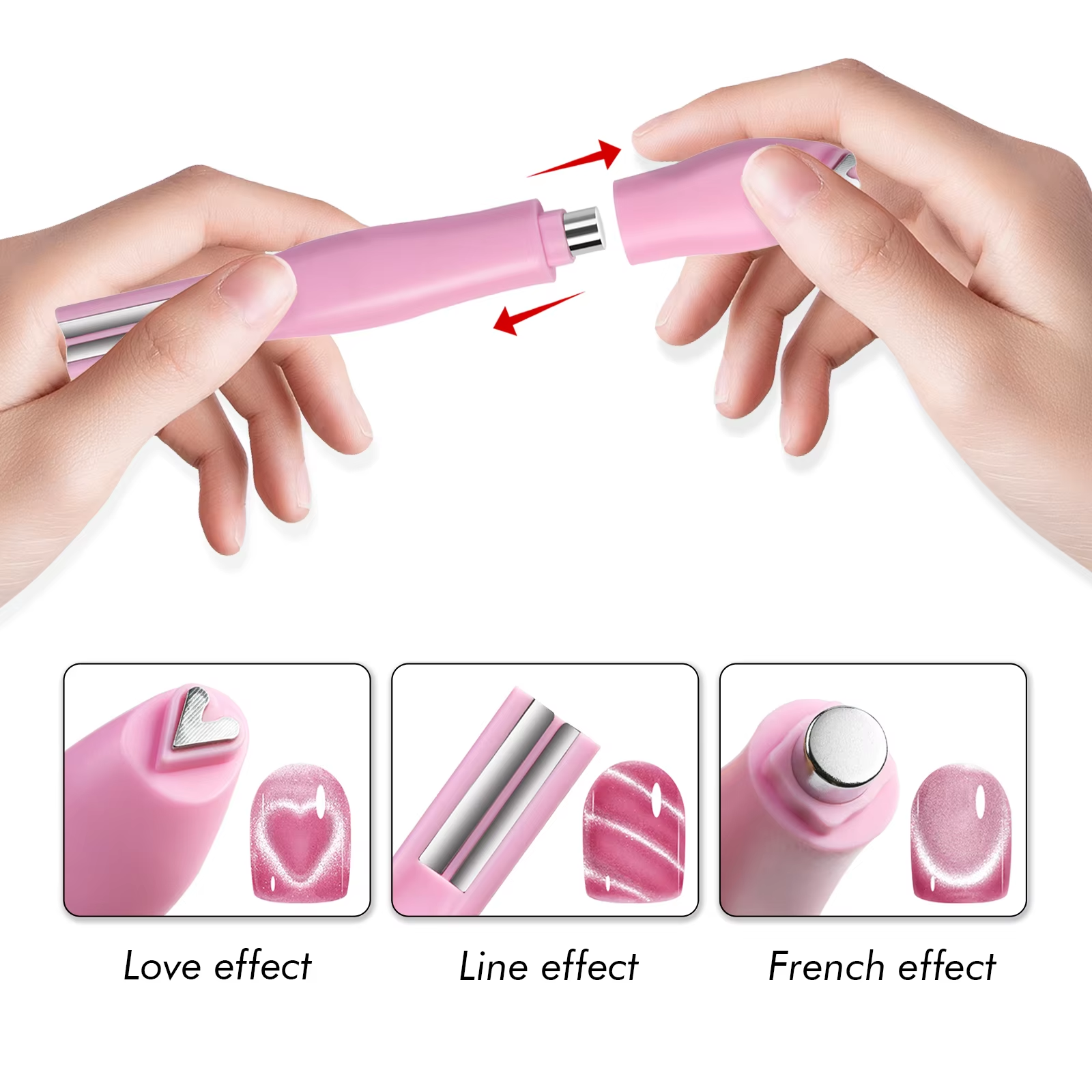 3 in 1 Cat Eye Nail Magnetic S - Nail Art Love ulasan dan harga