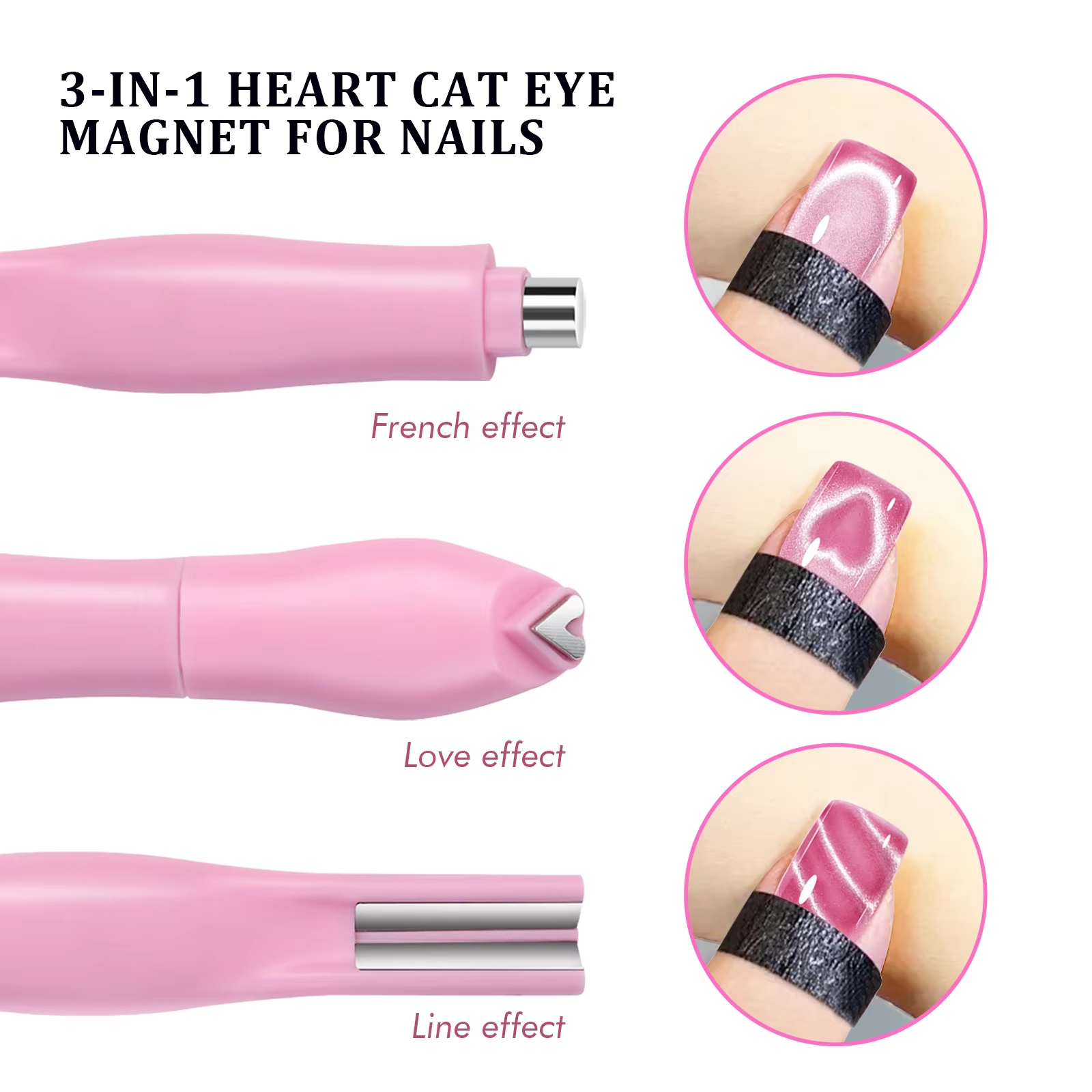 3 in 1 Cat Eye Nail Magnetic S - Nail Art Love ulasan dan harga