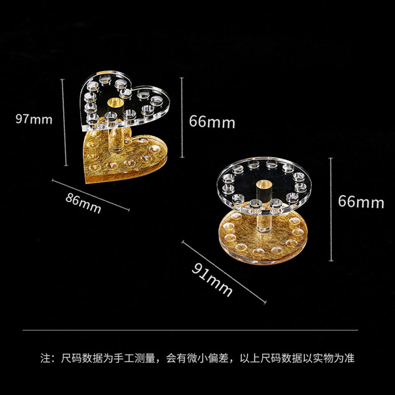 12 Holes Nail Brushes Storage  - Nail Art Vector ulasan dan harga
