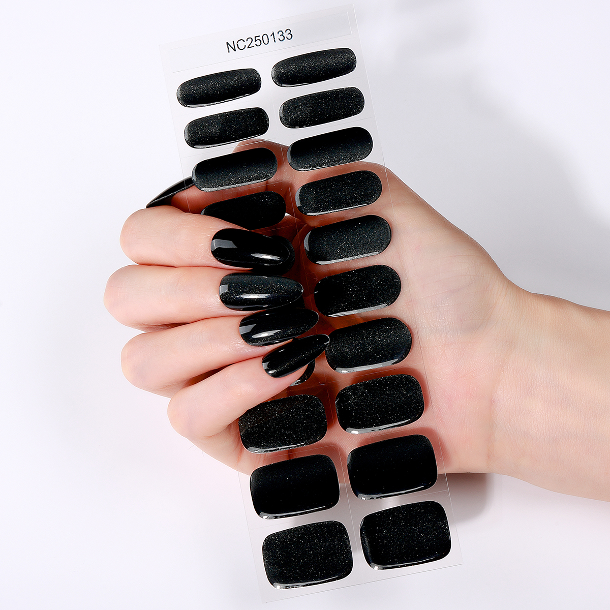 20Tips Glitter Cat Eye Semi-Cu - Nail Art Burgundy ulasan dan harga