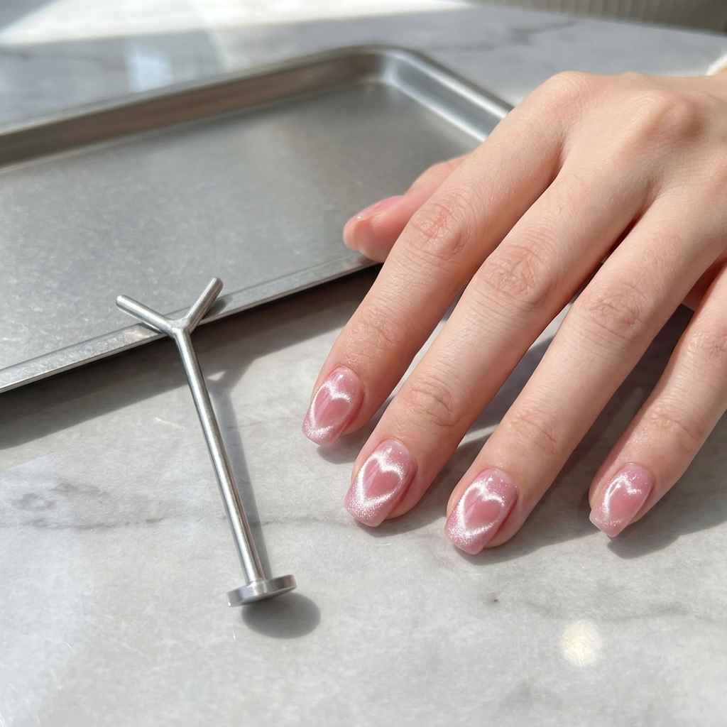 Multifunctional Cat Eye Magnet - Nail Art Viral ulasan dan harga