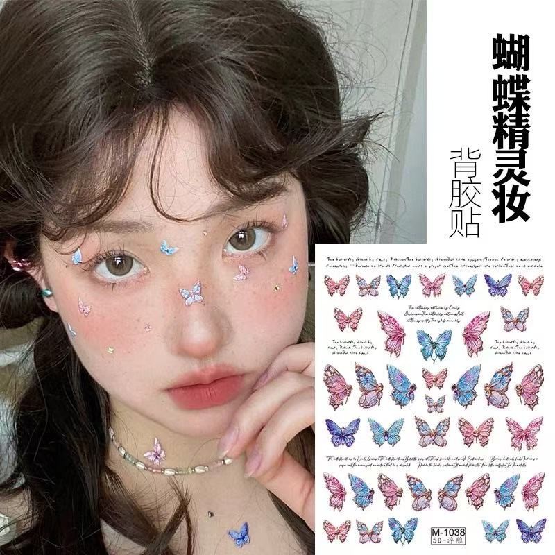 Viral Oil Painting Rose Nail A - Nail Art Viral ulasan dan harga