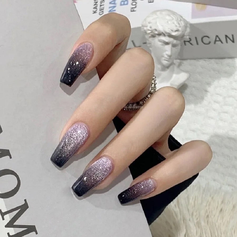 24PCS/1BOX Galaxy Starlight Ca - Nail Art Inspo ulasan dan harga