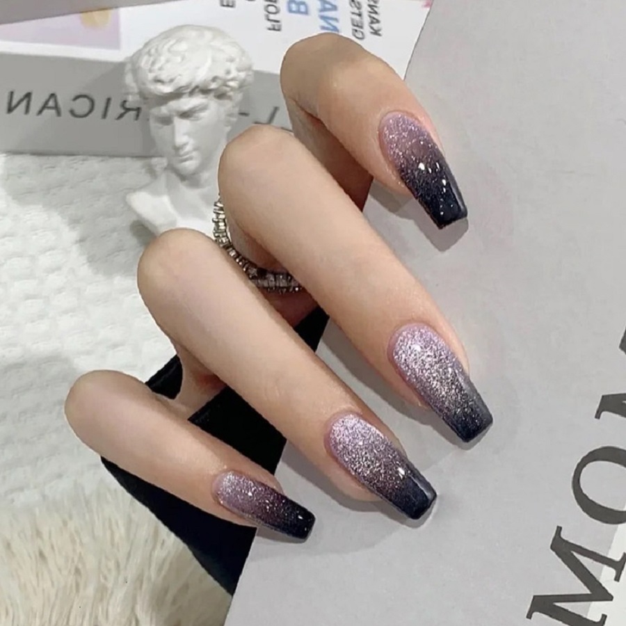 24PCS/1BOX Galaxy Starlight Ca - Nail Art Inspo ulasan dan harga
