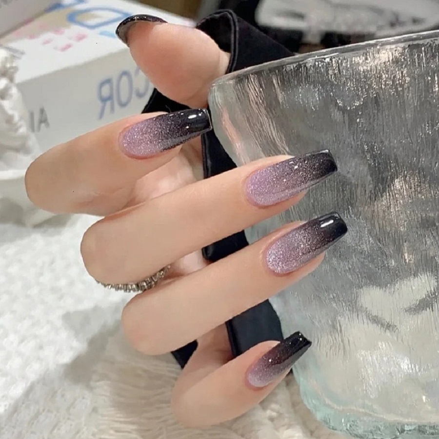 24PCS/1BOX Galaxy Starlight Ca - Nail Art Inspo ulasan dan harga