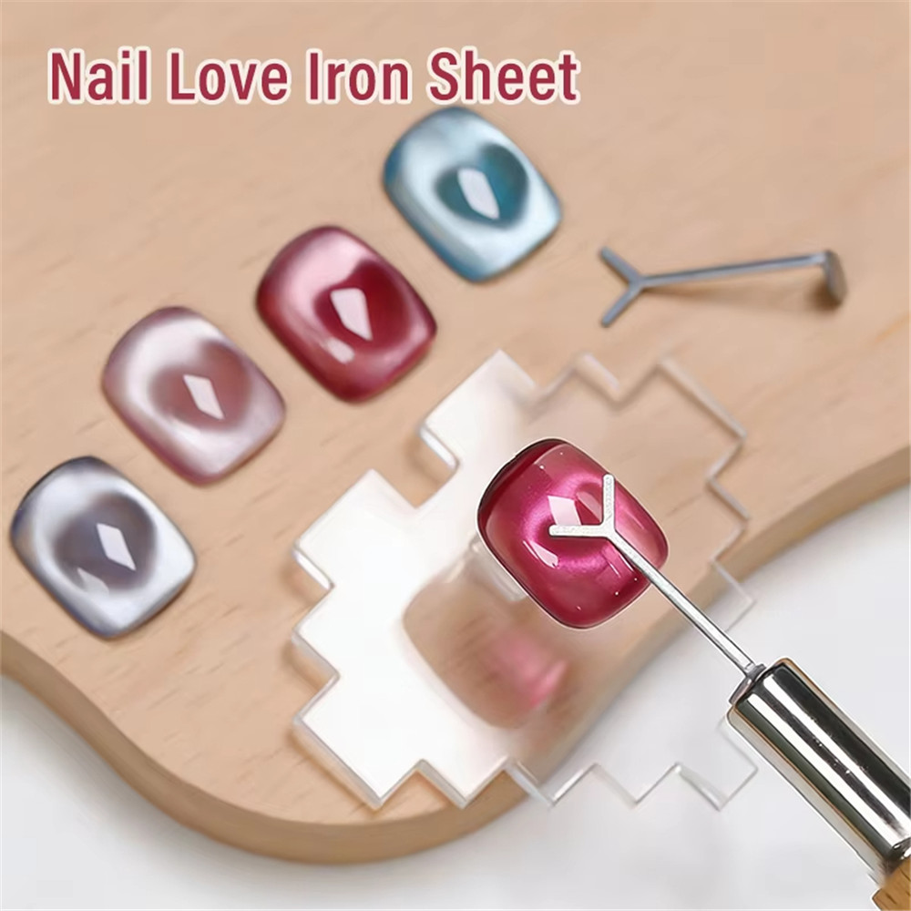 Double Headed French Cat Eye N - Nail Art Love ulasan dan harga