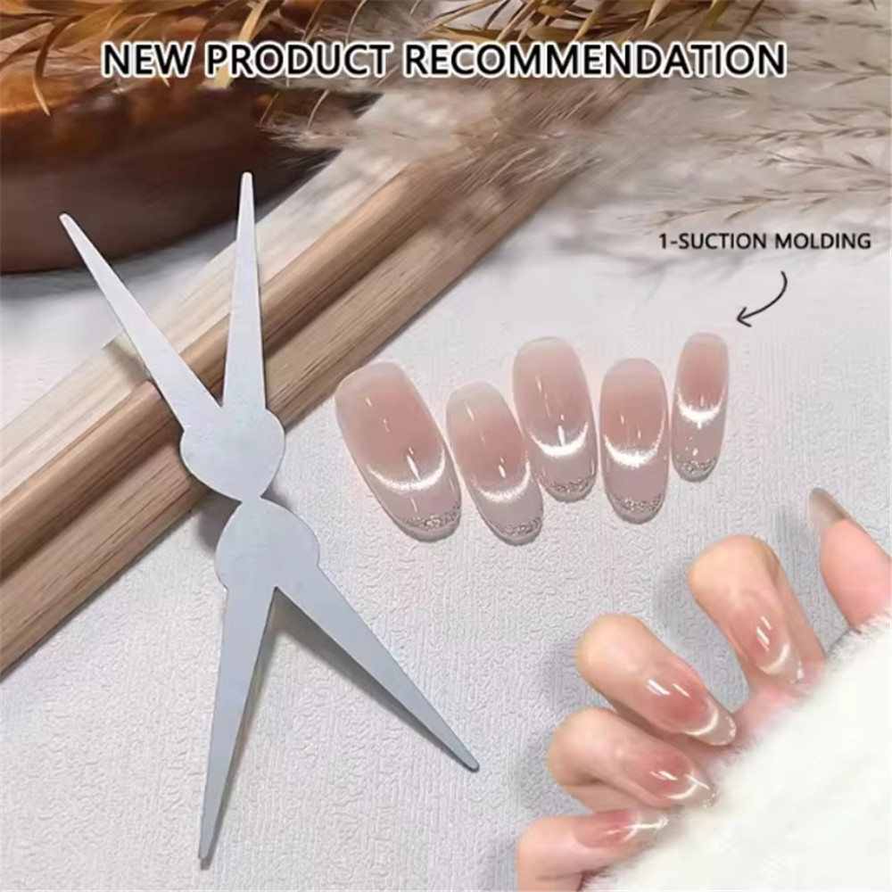 Double Headed French Cat Eye N - Nail Art Love ulasan dan harga