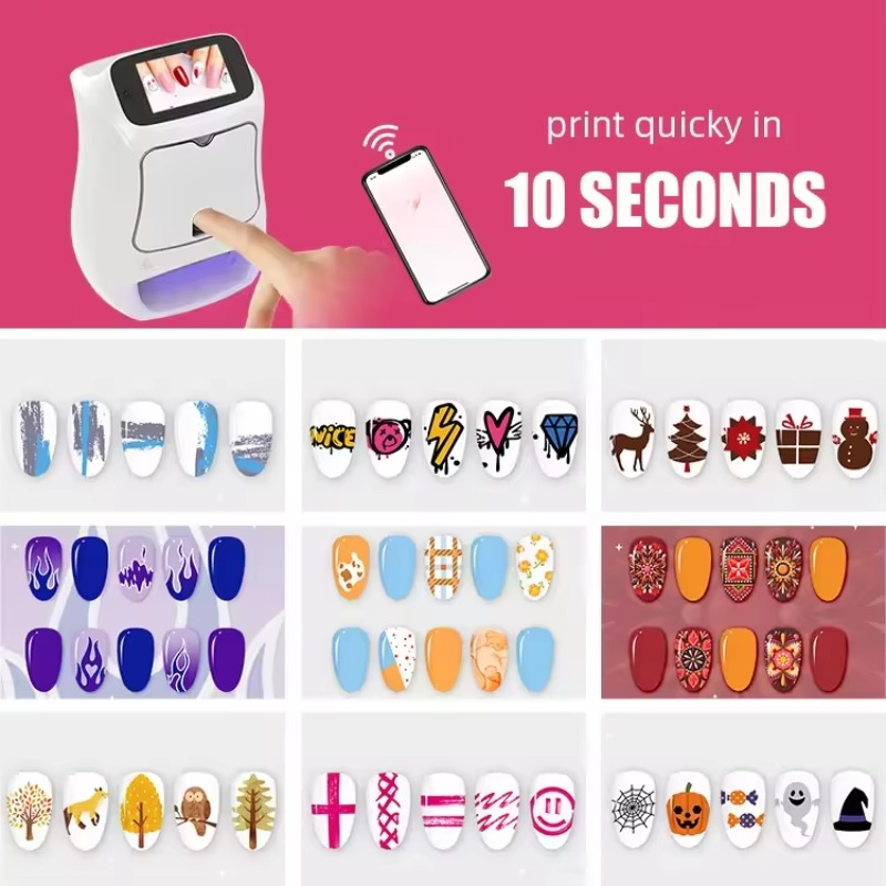 3D Printing Nail Art Self-serv - Nail Art Home Service ulasan dan harga