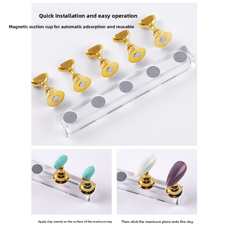 1set Nail Tip Holder Japanese  - Nail Art Vector ulasan dan harga