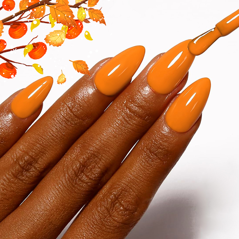 AWStorG 7.5ml 10 Colors Nail G - Nail Art Orange ulasan dan harga