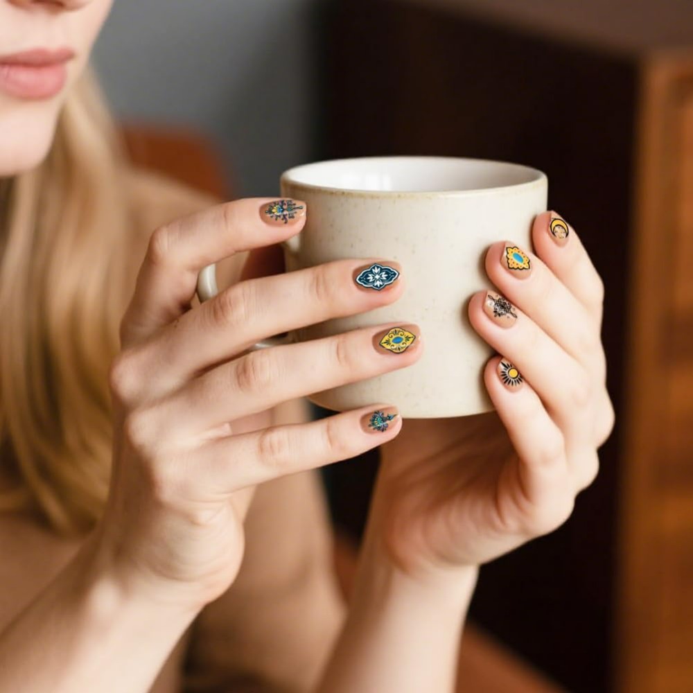 3pcs Vintage Totem Nail Stampi - Nail Art Inspo ulasan dan harga