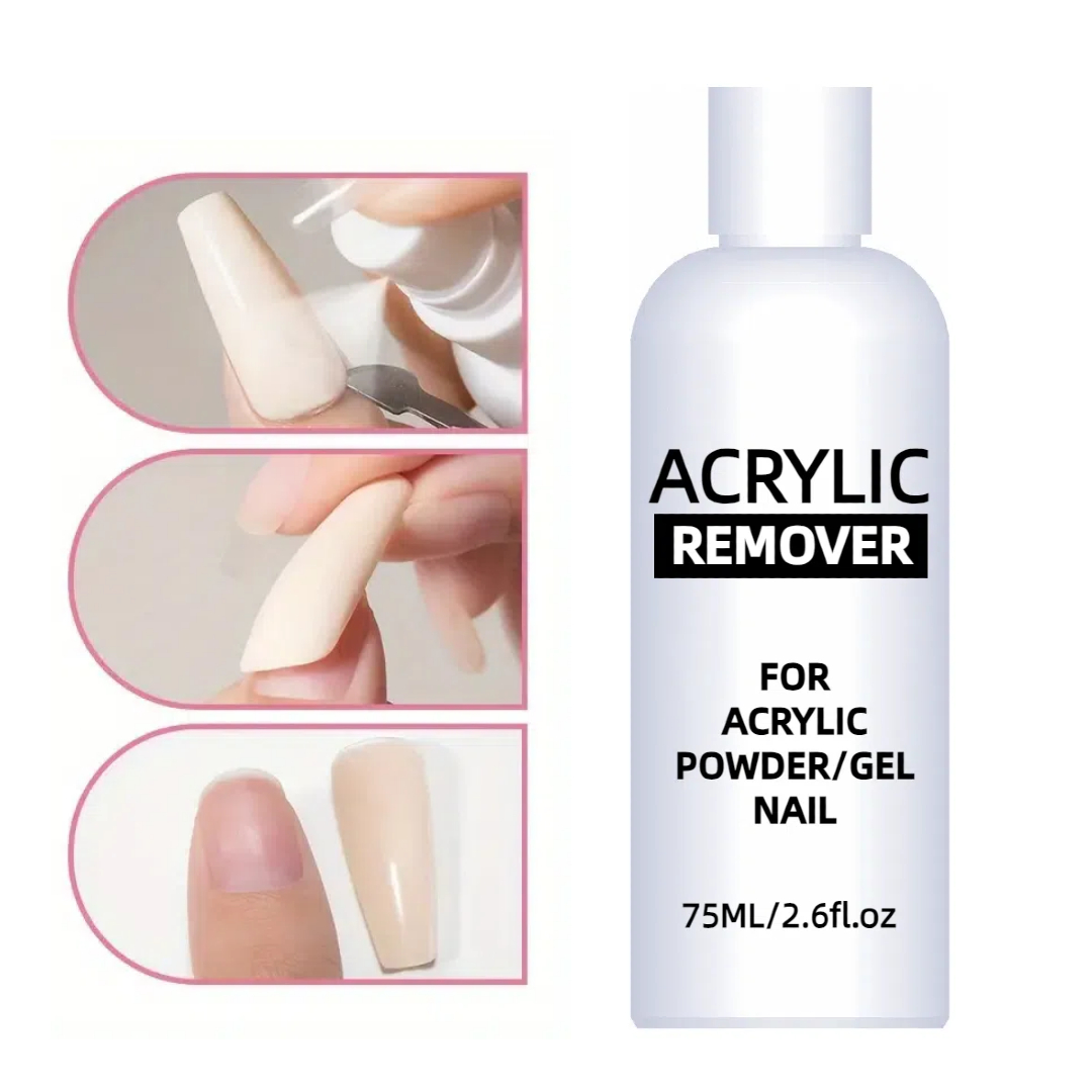 2.6oz Acrylic Remover 10 piece - Nail Art Remove ulasan dan harga
