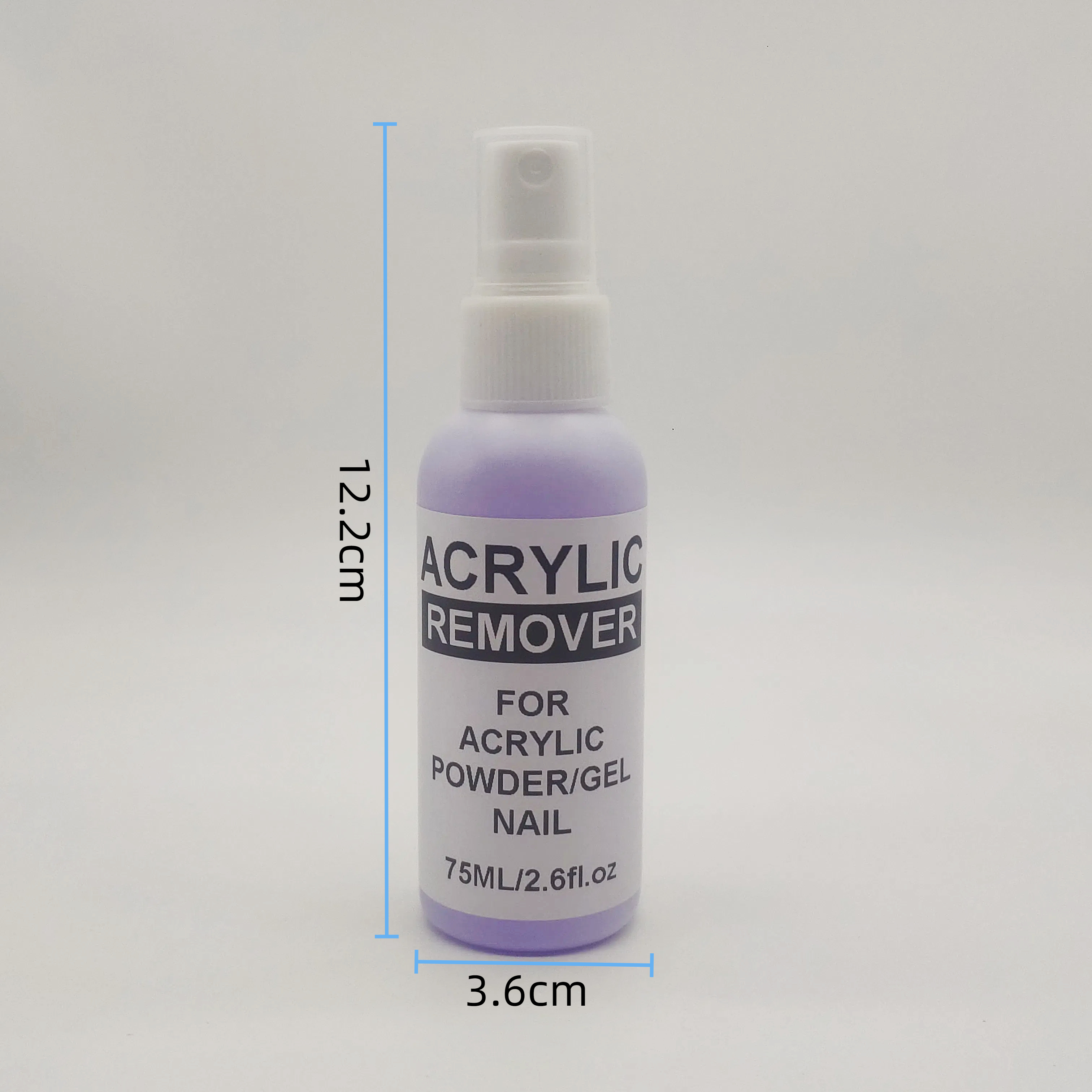 2.6oz Acrylic Remover 10 piece - Nail Art Remove ulasan dan harga