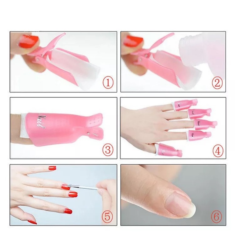 2.6oz Acrylic Remover 10 piece - Nail Art Remove ulasan dan harga