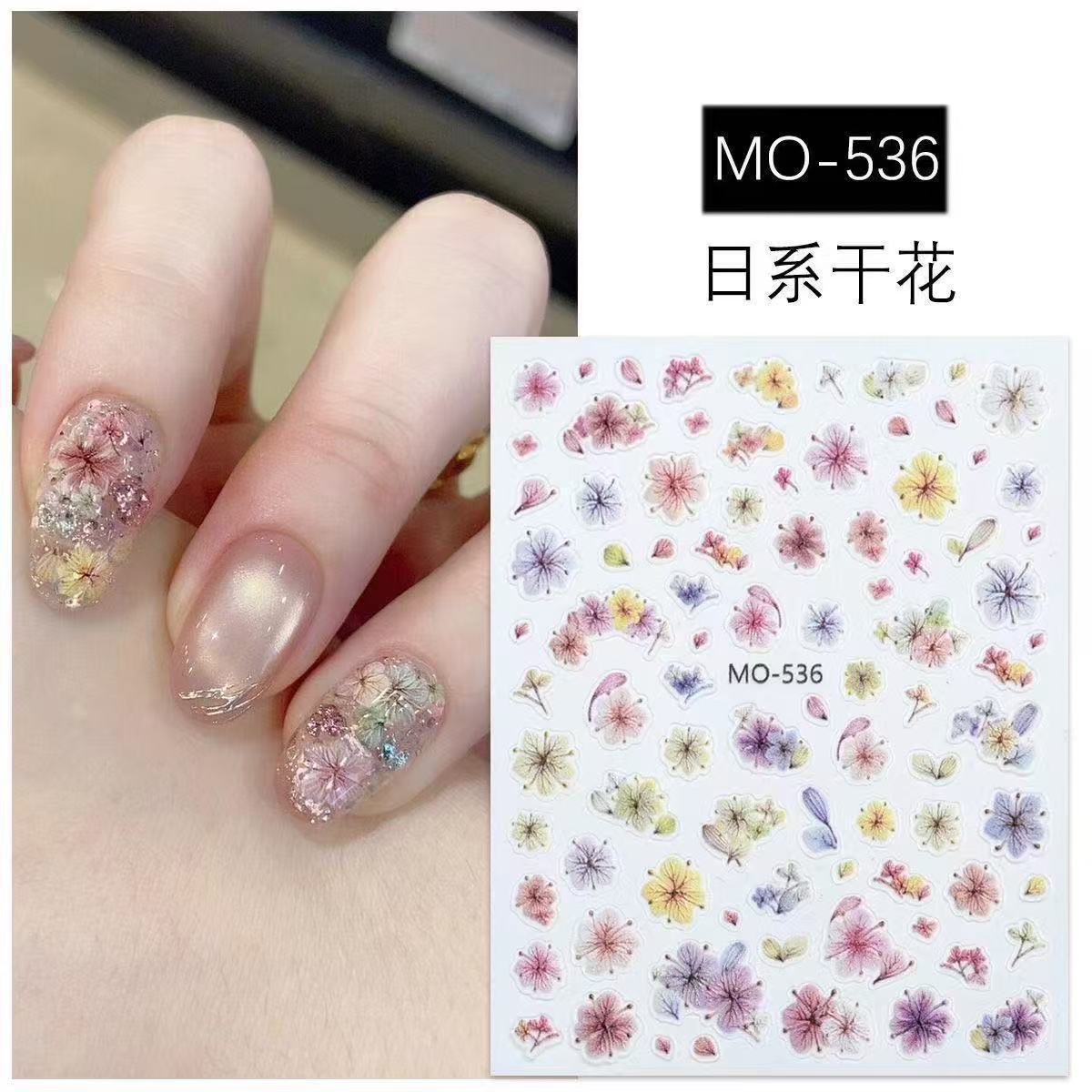 Viral Dried Flower Nail Art St - Nail Art Viral ulasan dan harga