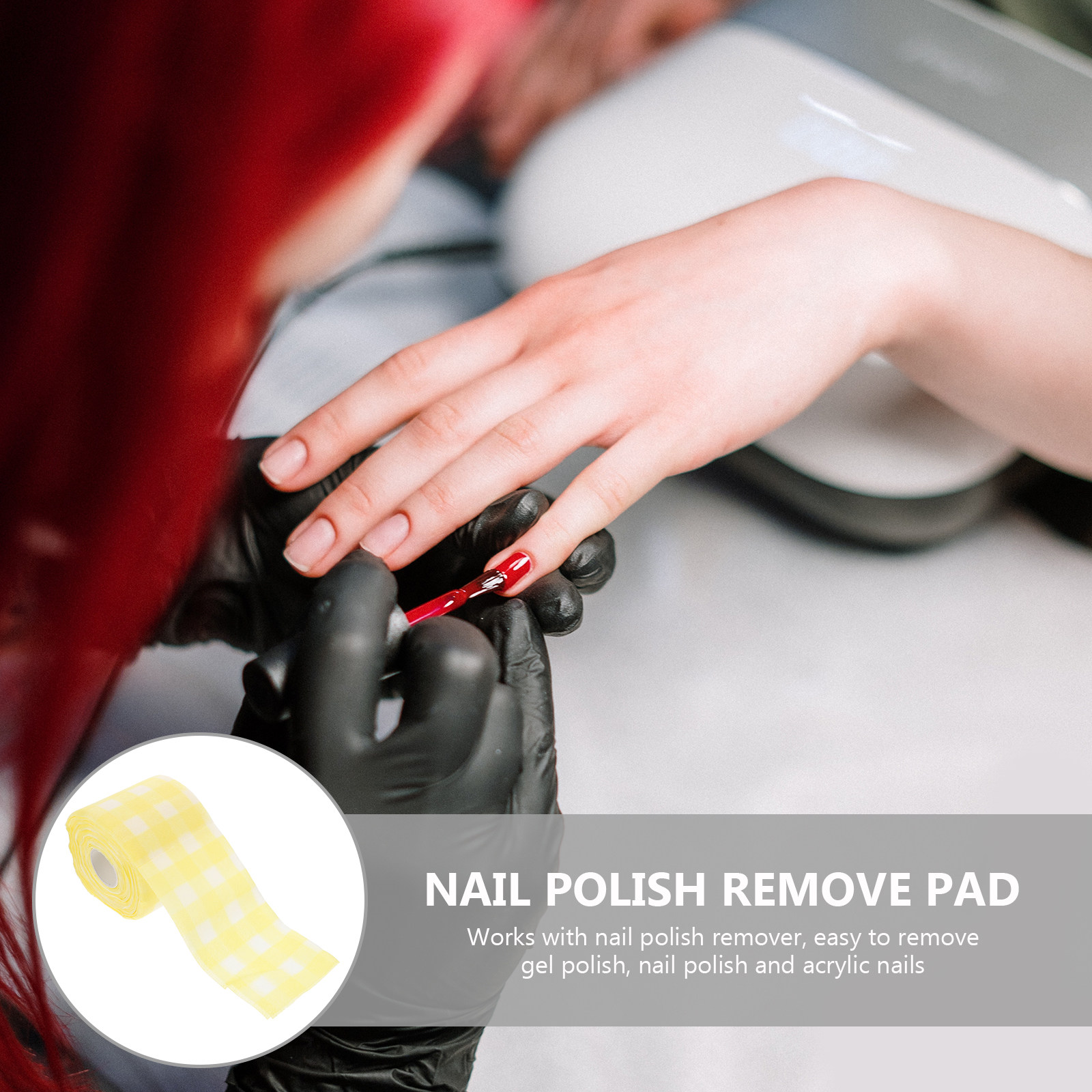 1 Roll Premium Nail Polish Wip - Nail Art Remover ulasan dan harga