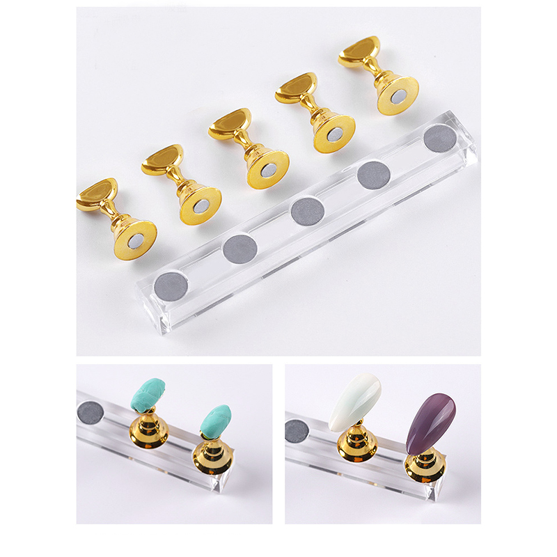 5/30pcs/Set Magnetic Nail Hold - Nail Art Vector ulasan dan harga