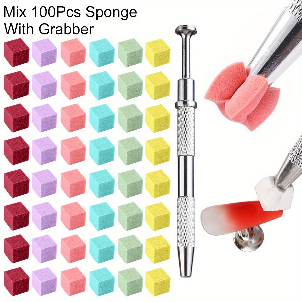1/50/100Pcs Square Nail Art Sp - Nail Art Inspo ulasan dan harga