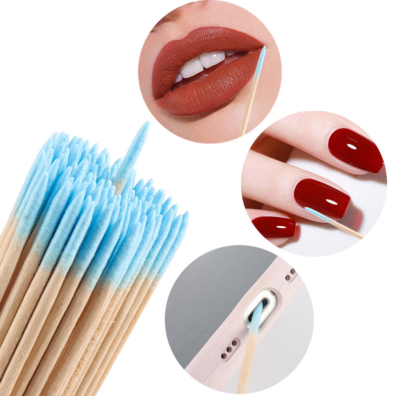 500-100pcs Pink Double Head Na - Nail Art Orange ulasan dan harga