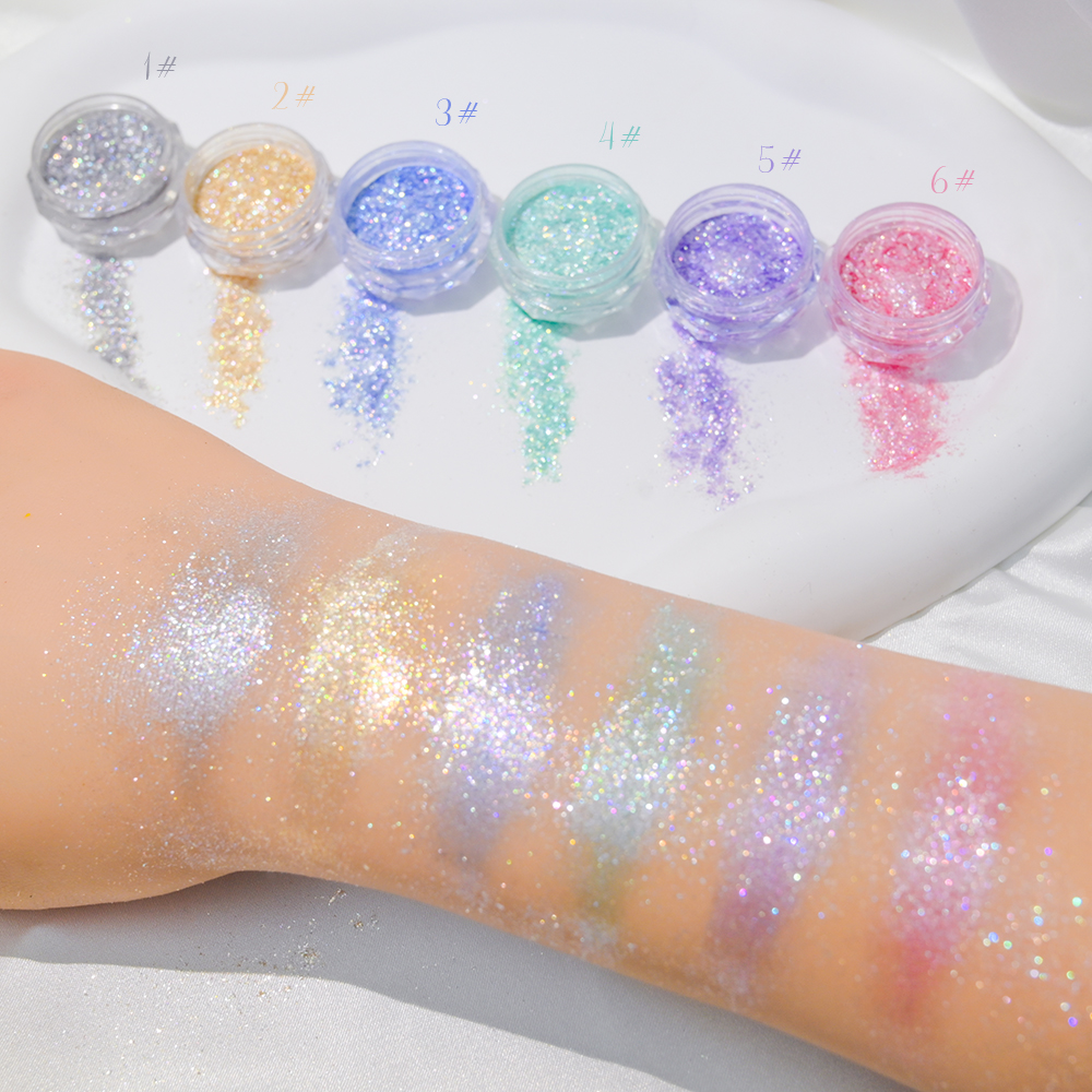 Super Shiny Gold Opal Nail Pow - Nail Glitter Chrome ulasan dan harga