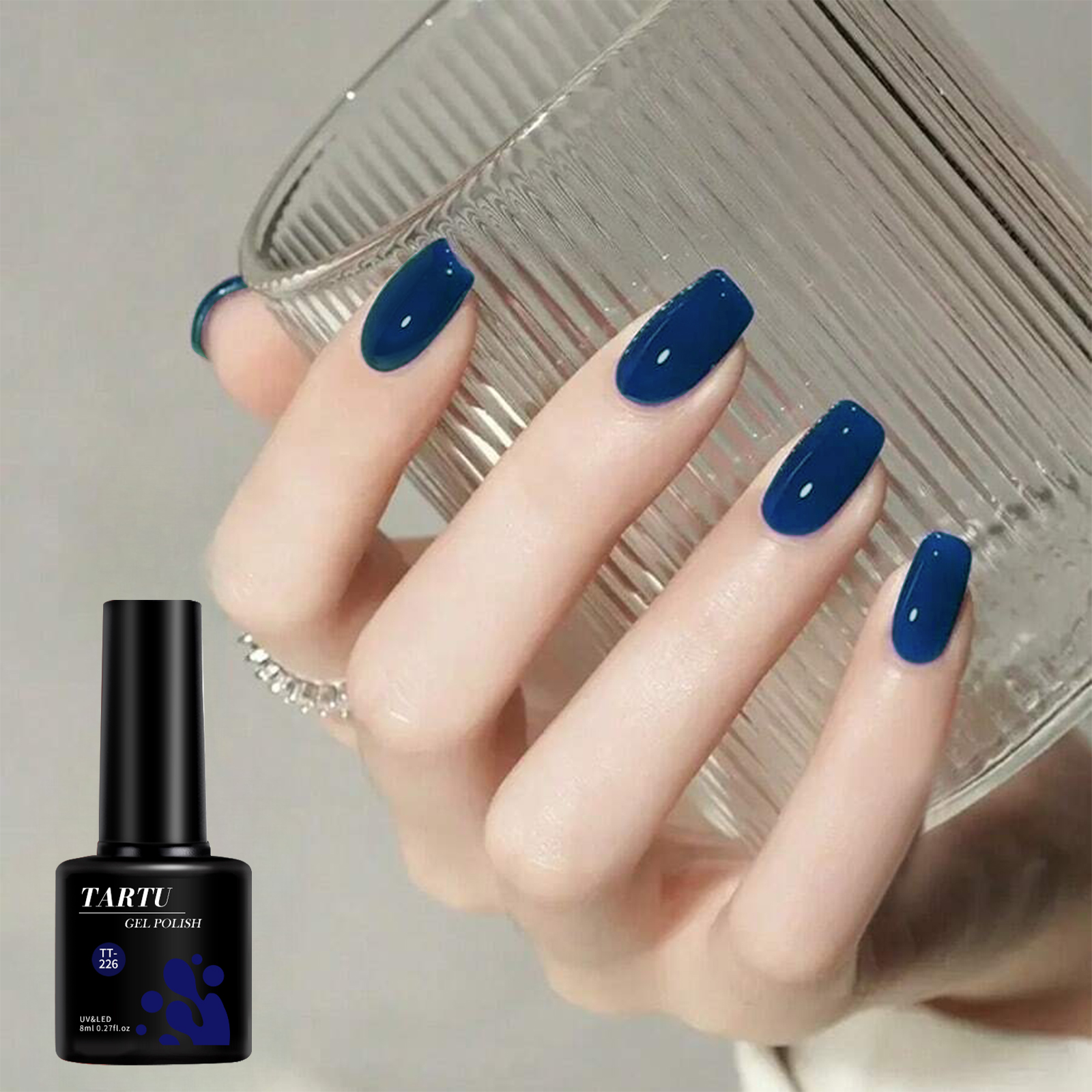 TARTU 8ml Gel Nail Polish 63 C - Nail Art Burgundy ulasan dan harga