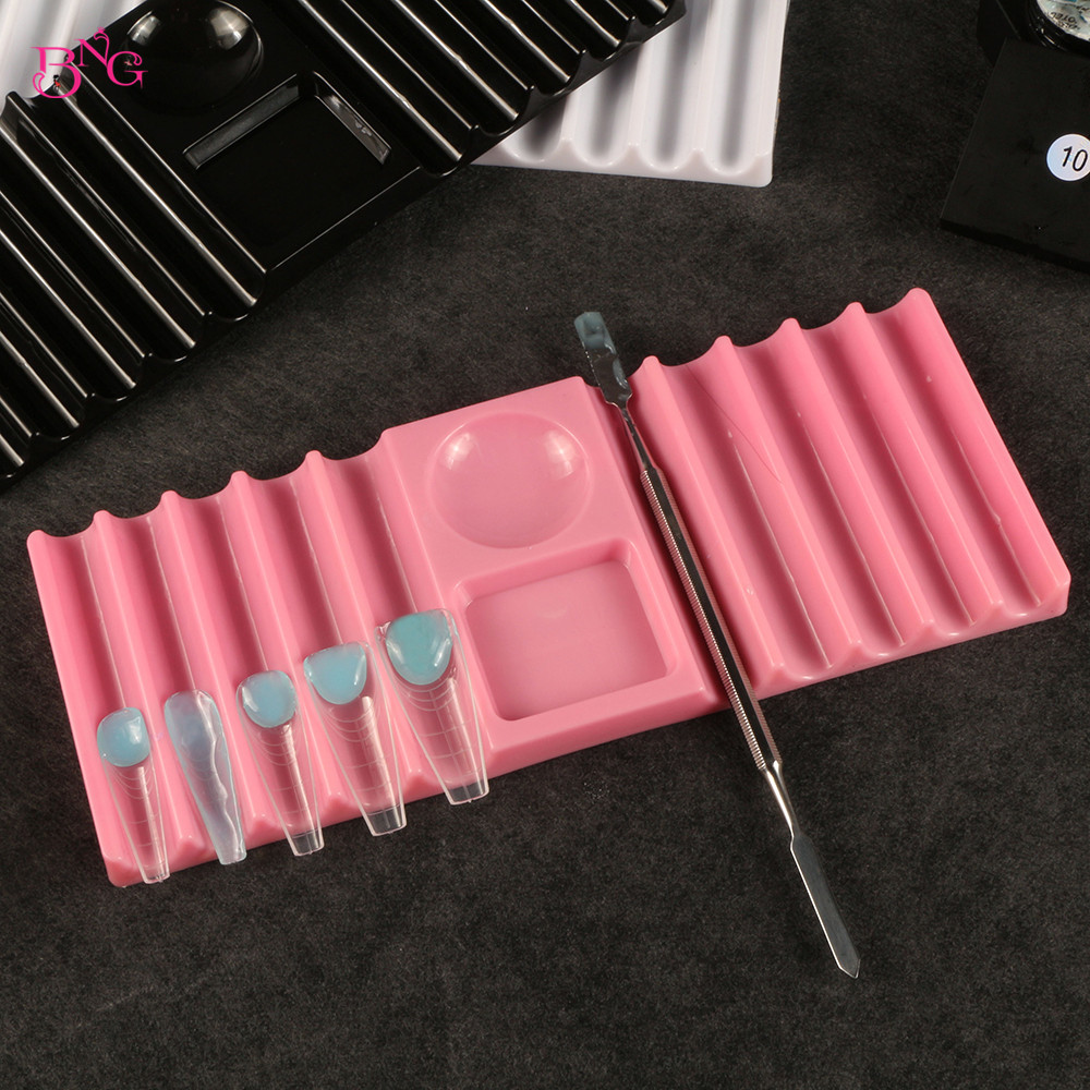 BNG Dual Form Holder Plastic P - Nail Art Vector ulasan dan harga
