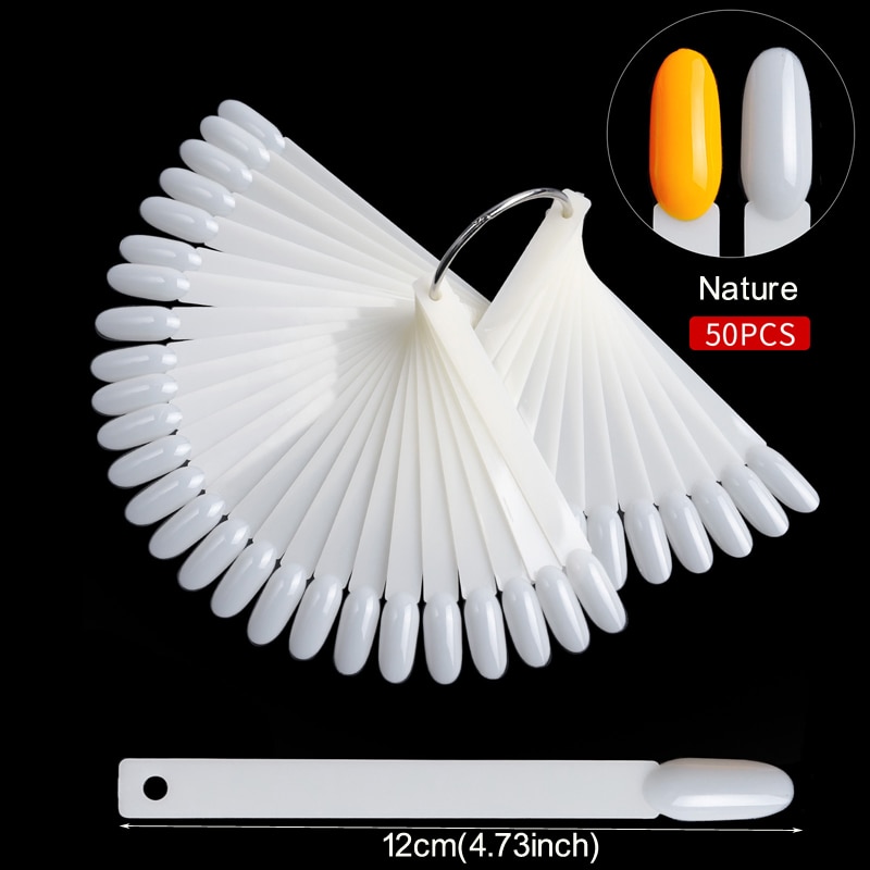 Nail Display Sticks Clear Natu - Nail Art Vector ulasan dan harga