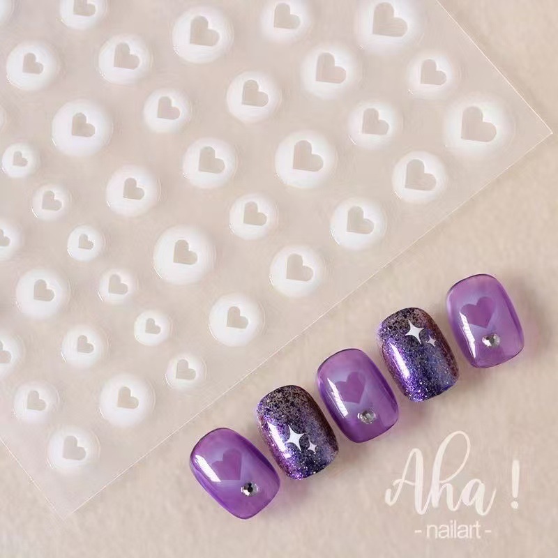 Viral Gradient Nail Sticker St - Nail Art Viral ulasan dan harga