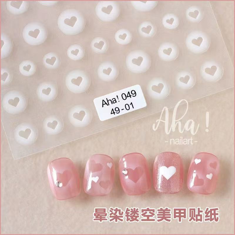 Viral Gradient Nail Sticker St - Nail Art Viral ulasan dan harga