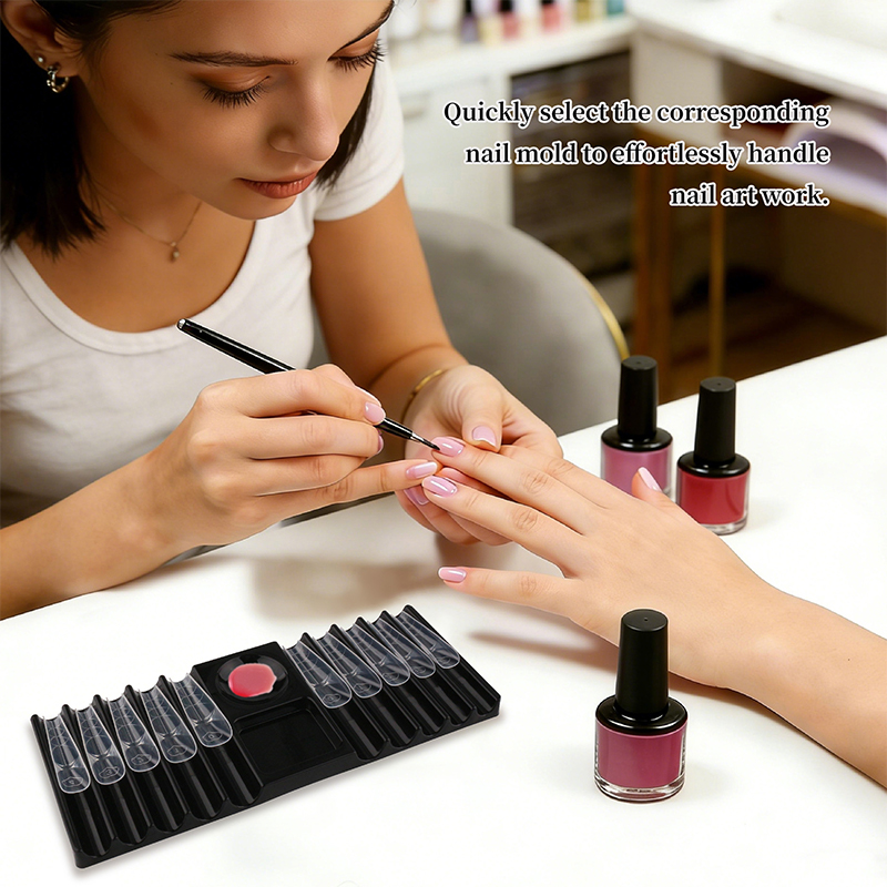 1Pc Plastic Multi-purpose Nail - Nail Art Vector ulasan dan harga