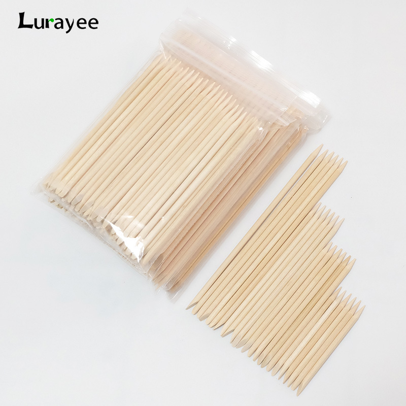 Orange Wood Sticks Nail Art Wo - Nail Art Orange ulasan dan harga