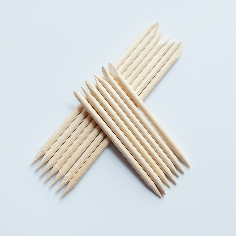 Orange Wood Sticks Nail Art Wo - Nail Art Orange ulasan dan harga
