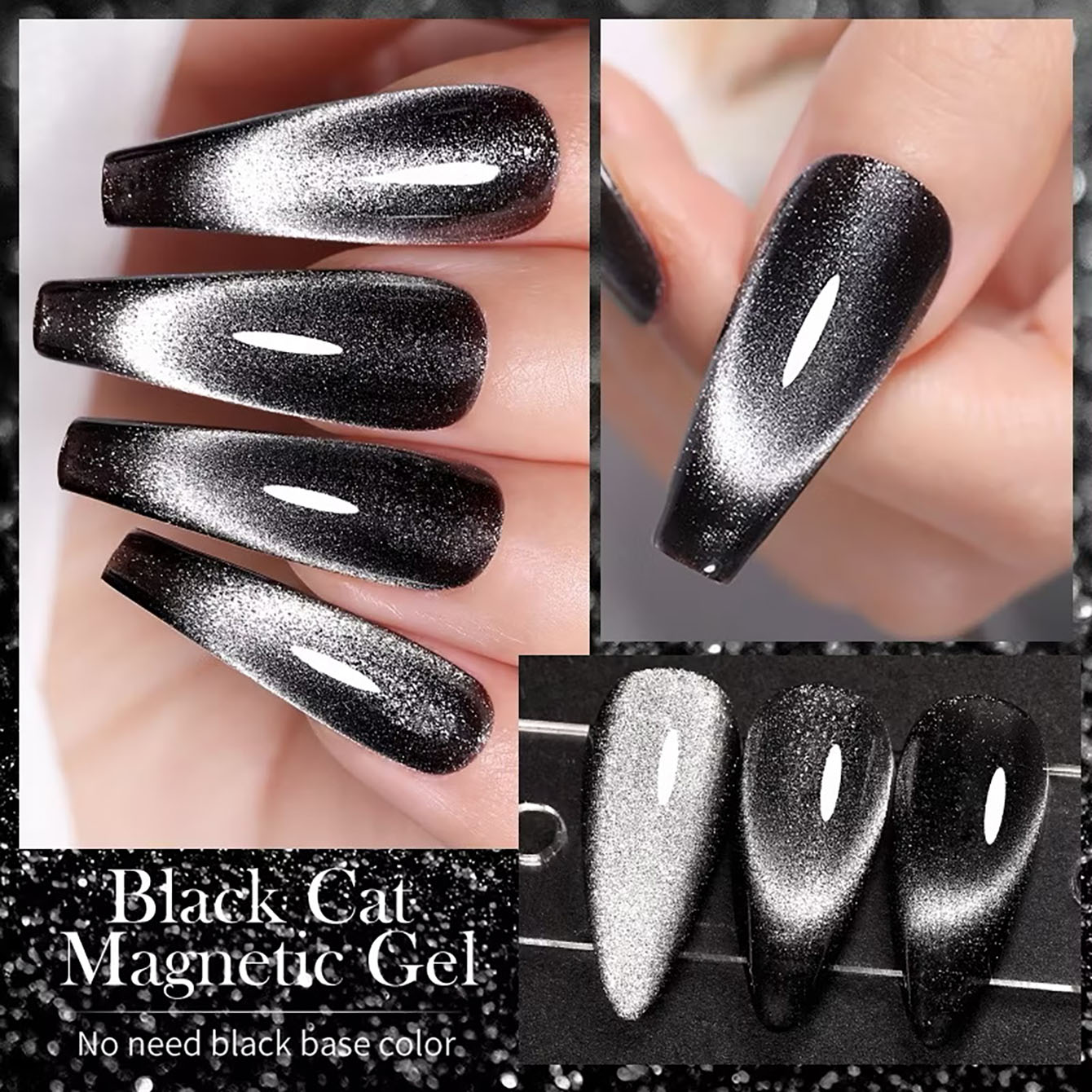 MIANEL 10ML 2026 New Black Pea - Nail Art Viral ulasan dan harga