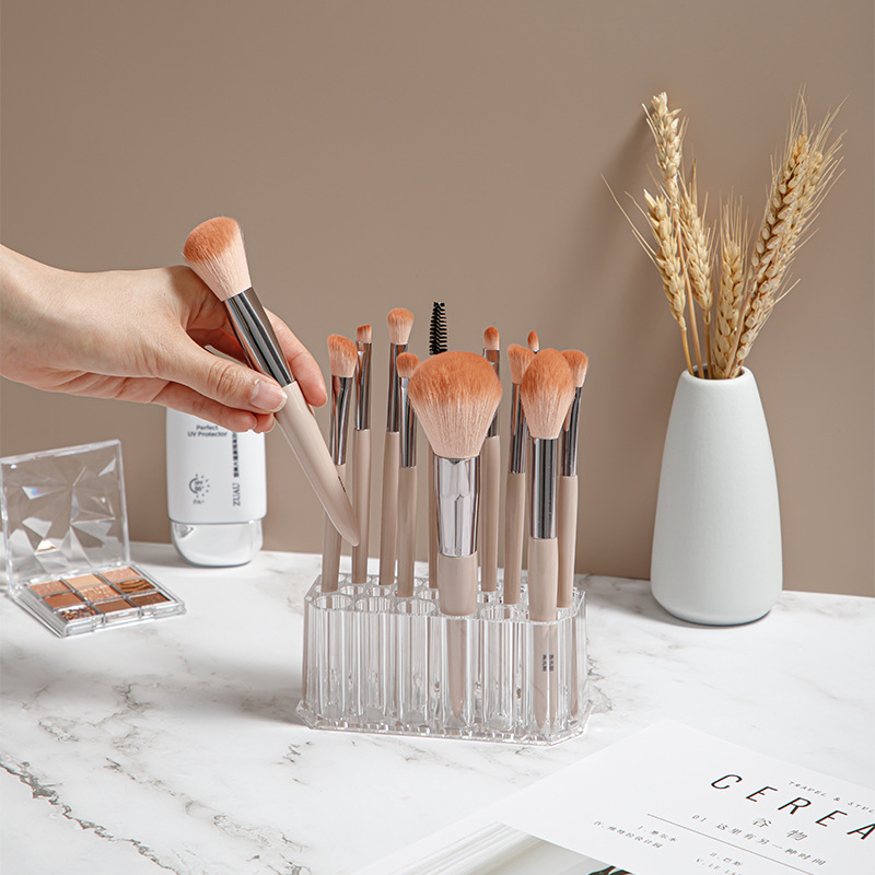 26 Holes Acrylic Nail Brushes  - Nail Art Vector ulasan dan harga