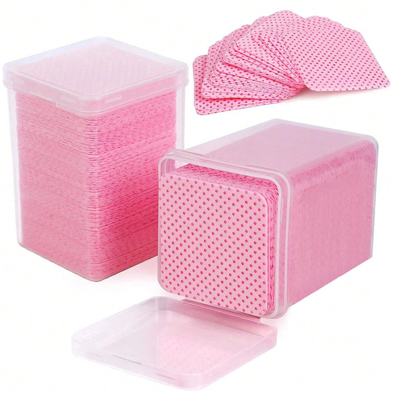 Lint Free Wipes Cleaning Tool  - Nail Art Remove ulasan dan harga