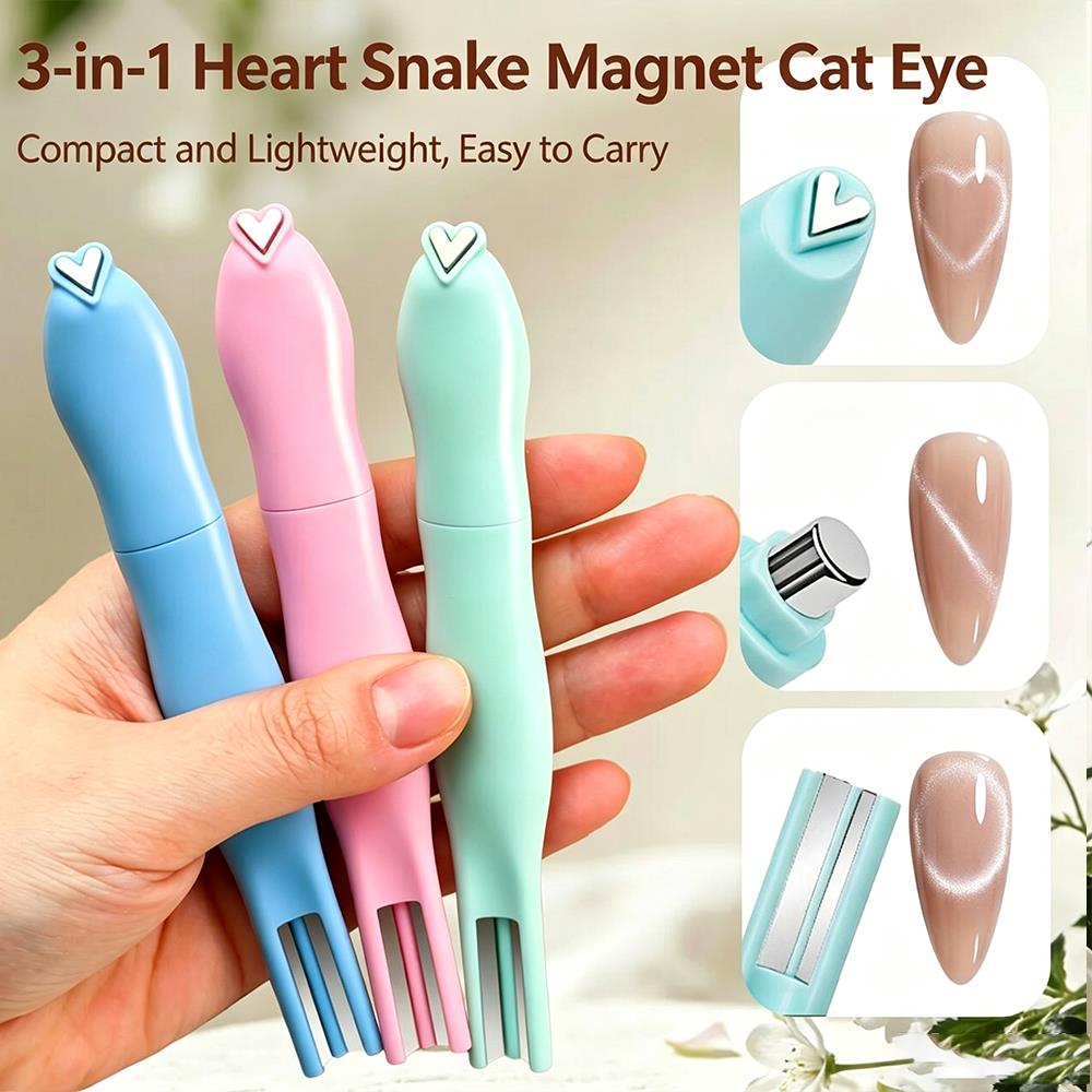 1Pcs 3 In 1 Detachable Love Ca - Nail Art Love ulasan dan harga